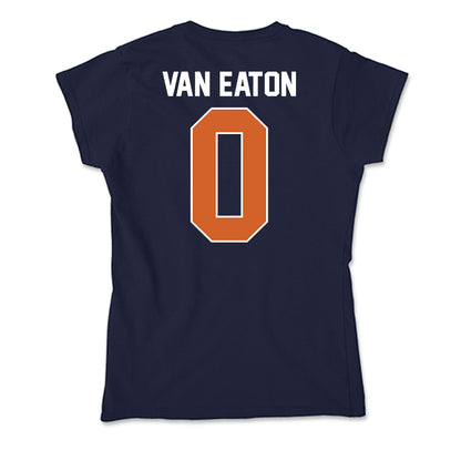 Wheaton IL - NCAA Men's Soccer : Oliver Van Eaton - Soft Style Women’s T-Shirt-1