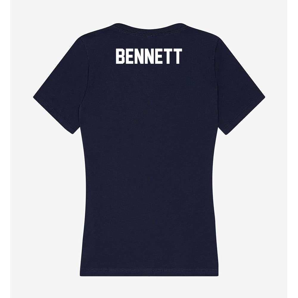 Wheaton IL - NCAA Men's Swimming & Diving : Blaine Bennett - Women's V-Neck T-Shirt-3