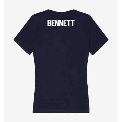 Wheaton IL - NCAA Men's Swimming & Diving : Blaine Bennett - Women's V-Neck T-Shirt-3