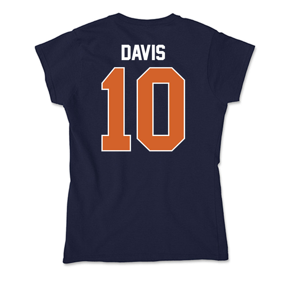 Wheaton IL - NCAA Men's Soccer : Caleb Davis - Soft Style Women’s T-Shirt-1