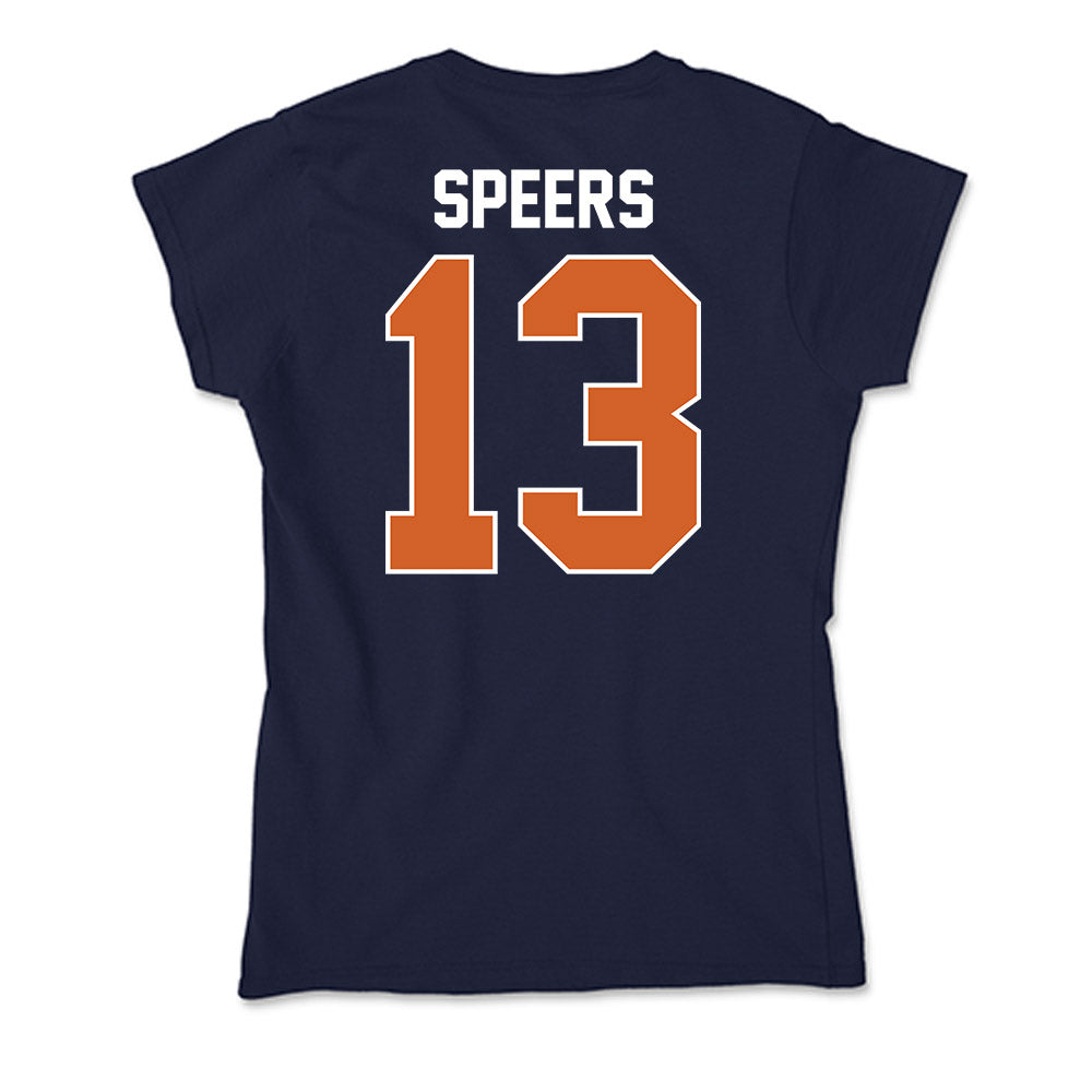 Wheaton IL - NCAA Men's Basketball : Jack Speers - Soft Style Women’s T-Shirt-1