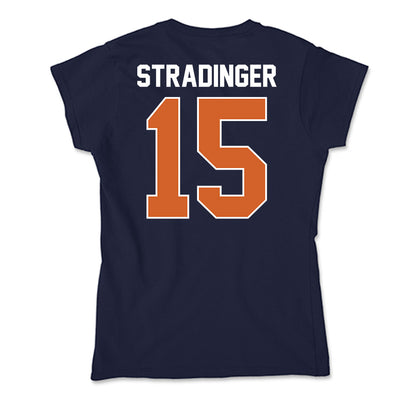 Wheaton IL - NCAA Women's Basketball : Ann Magee Stradinger - Soft Style Women’s T-Shirt-1