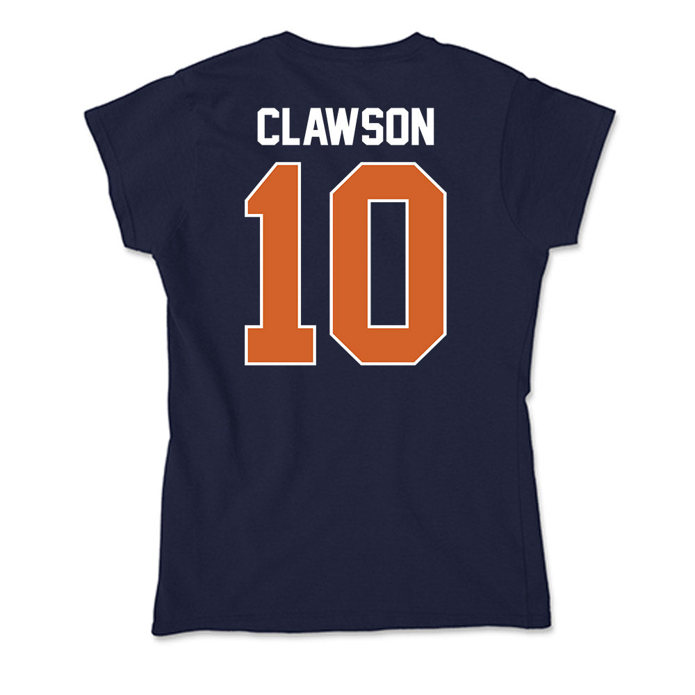 Wheaton IL - NCAA Women's Soccer : Elizabeth Clawson - Soft Style Women’s T-Shirt-1