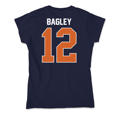 Wheaton IL - NCAA Baseball : Alex Bagley - Soft Style Women’s T-Shirt-1