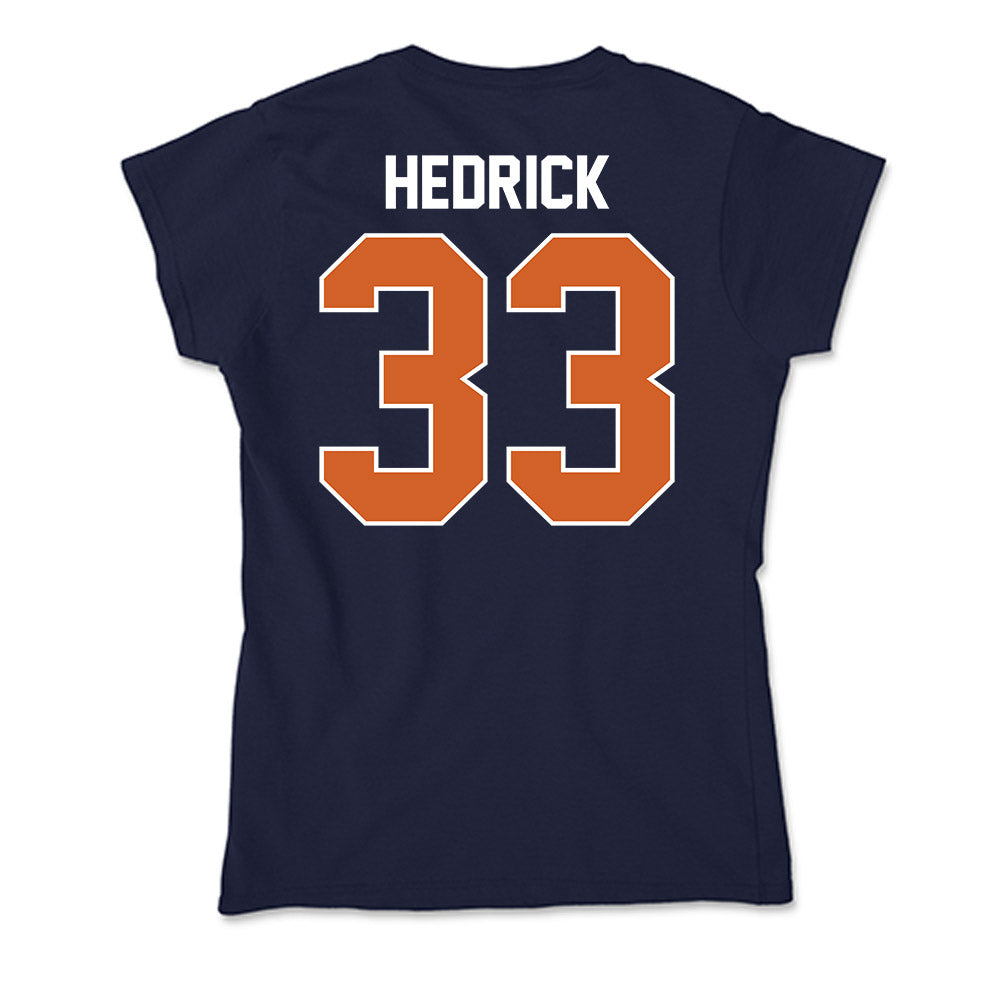 Wheaton IL - NCAA Men's Basketball : Noah Hedrick - Soft Style Women’s T-Shirt-1