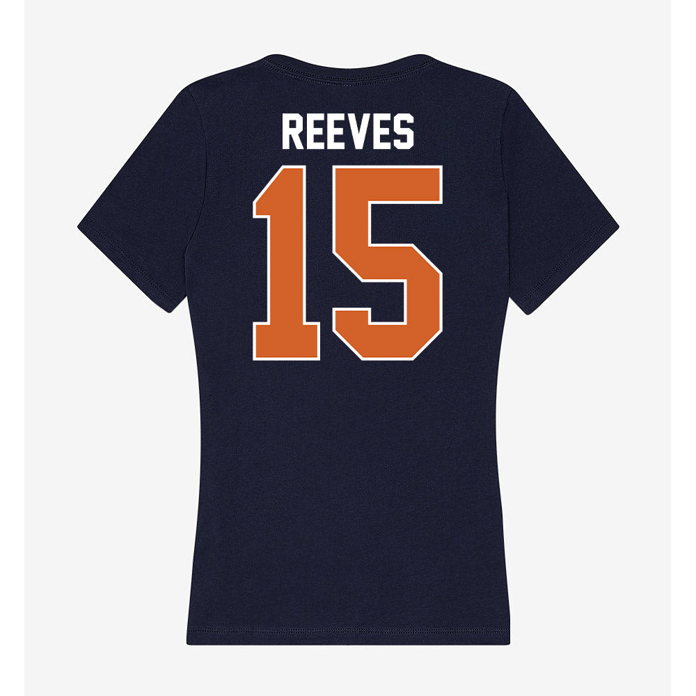 Wheaton IL - NCAA Football : Eli Reeves - Women's V-Neck T-Shirt-1