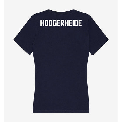 Wheaton IL - NCAA Women's Tennis : Analeigh Hoogerheide - Women's V-Neck T-Shirt-1