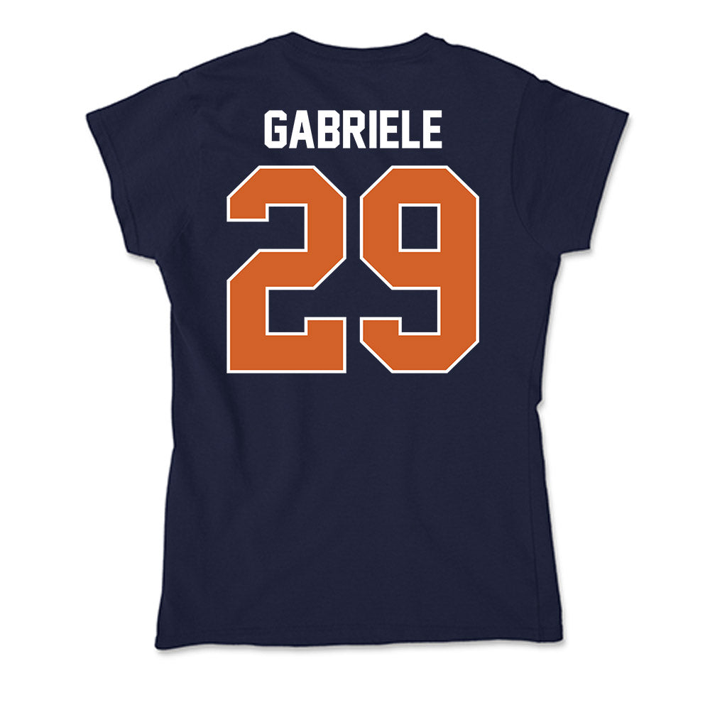 Wheaton IL - NCAA Football : Trent Gabriele - Soft Style Women’s T-Shirt-1