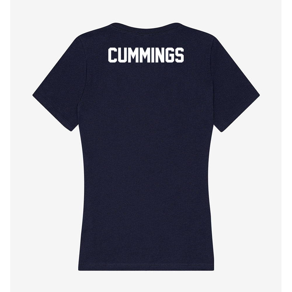 Wheaton IL - NCAA Men's Swimming & Diving : Jac Cummings - Women's V-Neck T-Shirt-2