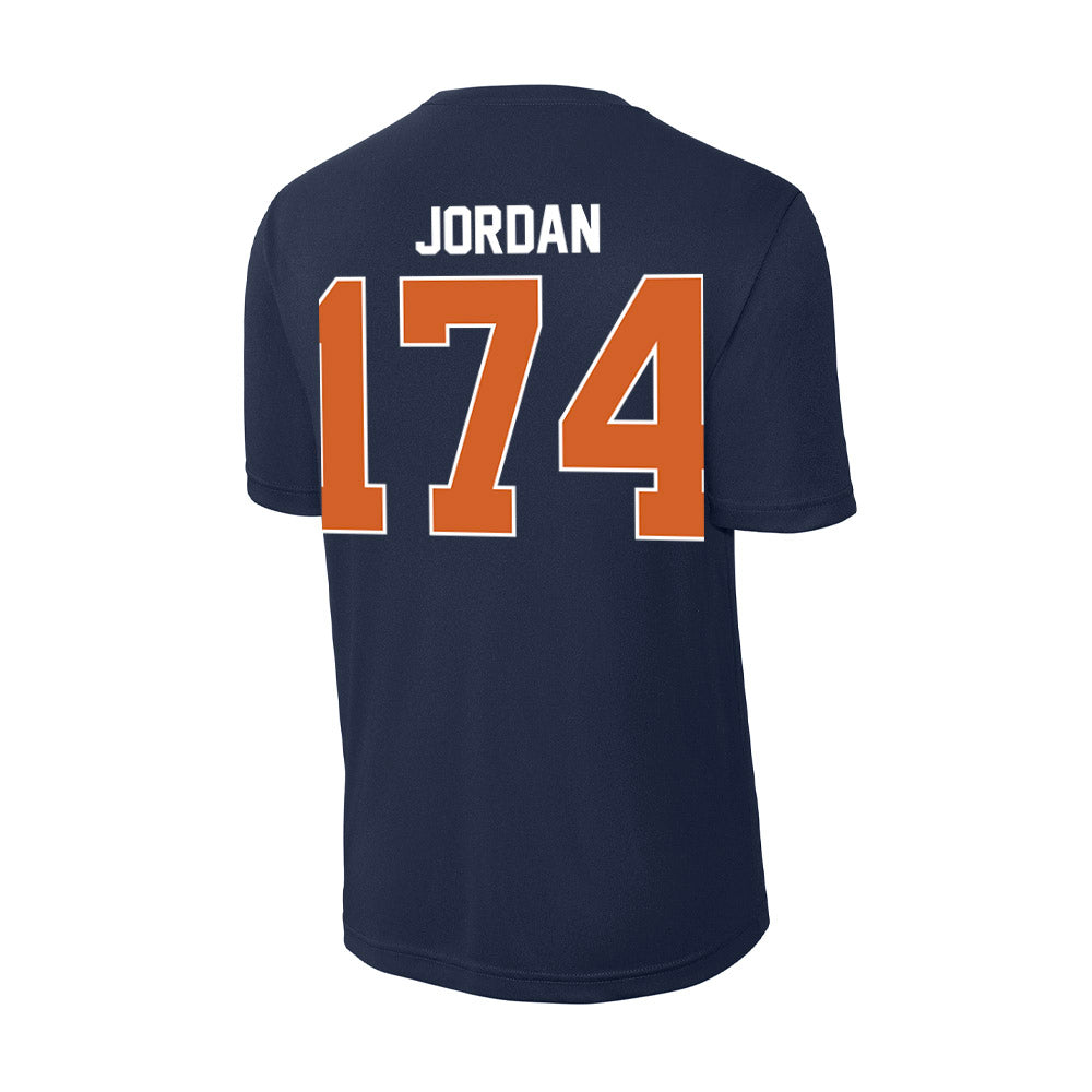 Wheaton IL - NCAA Wrestling : Drew Jordan - Activewear T-Shirt-1