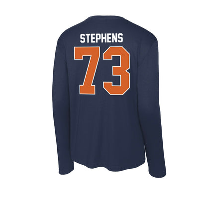 Wheaton IL - NCAA Football : Blake Stephens - Activewear Long Sleeve T-Shirt-1