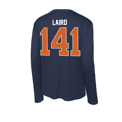 Wheaton IL - NCAA Wrestling : Aidan Laird - Activewear Long Sleeve T-Shirt-1
