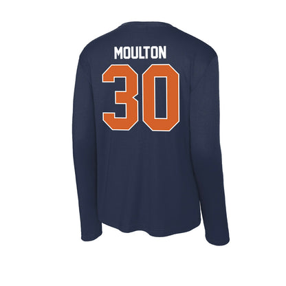 Wheaton IL - NCAA Baseball : Jonah Moulton - Activewear Long Sleeve T-Shirt-1