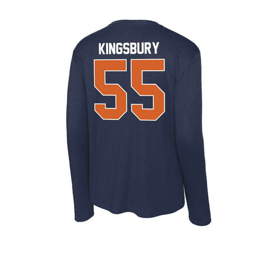 Wheaton IL - NCAA Football : Max Kingsbury - Activewear Long Sleeve T-Shirt-0