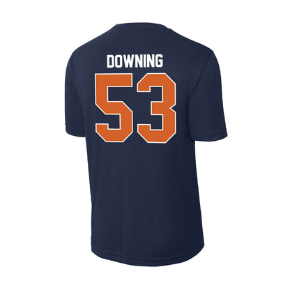 Wheaton IL - NCAA Football : Owen Downing - Activewear T-Shirt-1