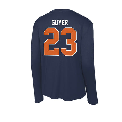 Wheaton IL - NCAA Women's Basketball : Lauren Guyer - Activewear Long Sleeve T-Shirt-1