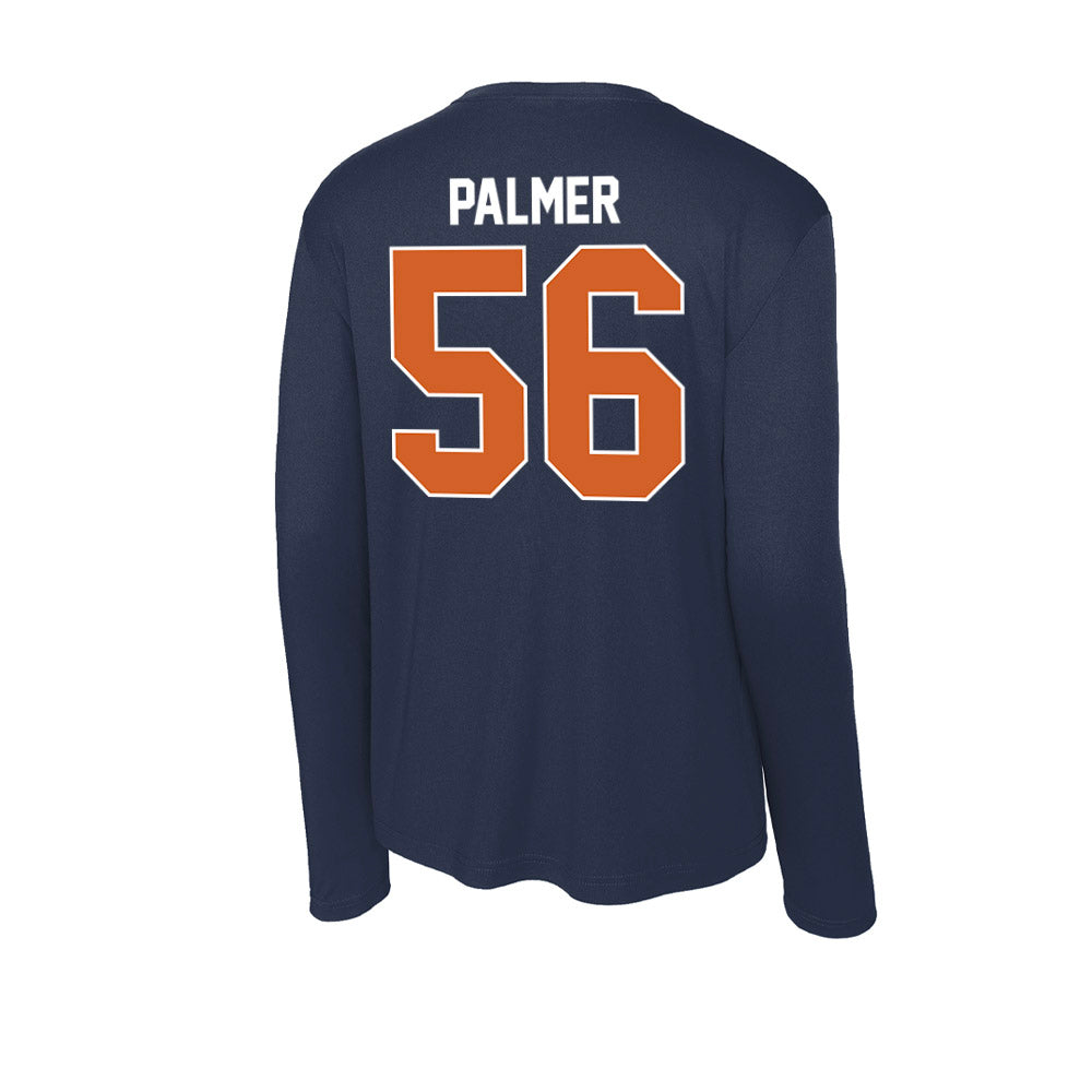 Wheaton IL - NCAA Football : Steven Palmer - Activewear Long Sleeve T-Shirt-1