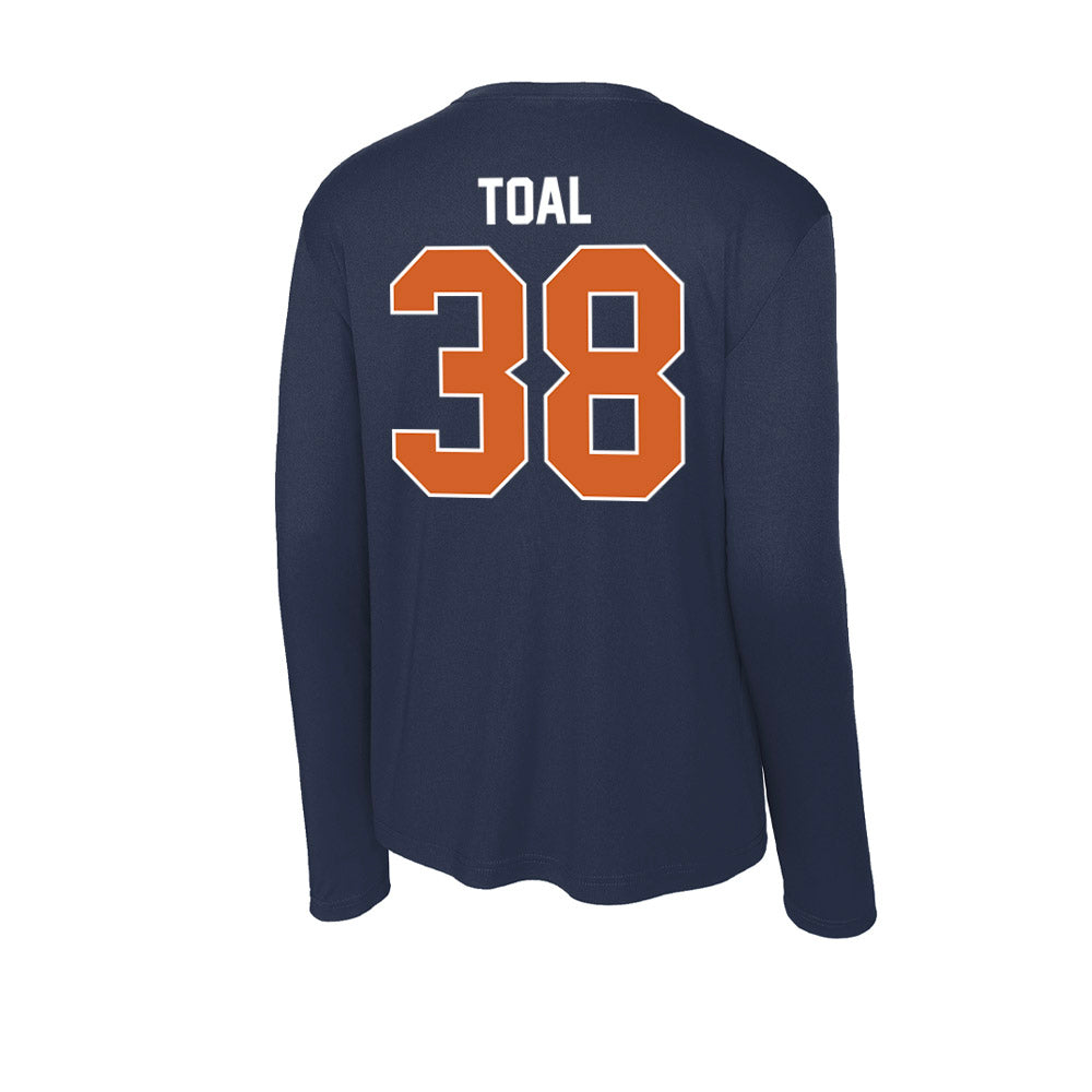 Wheaton IL - NCAA Baseball : Aidan Toal - Activewear Long Sleeve T-Shirt-1