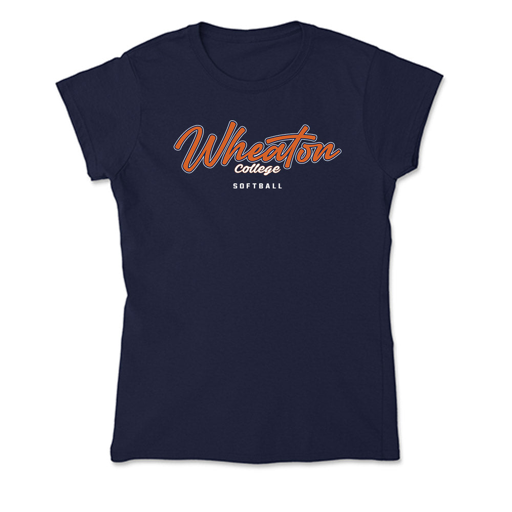 Wheaton IL - NCAA Softball : Abby Whitehead - Soft Style Women’s T-Shirt-0