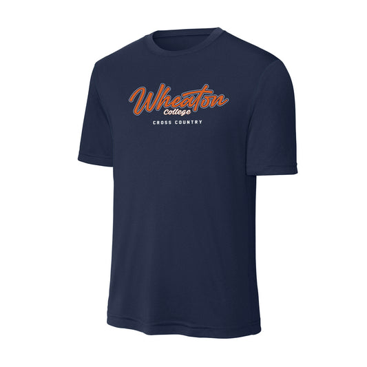 Wheaton IL - NCAA Men's Cross Country : Noah Martin - Activewear T-Shirt-0