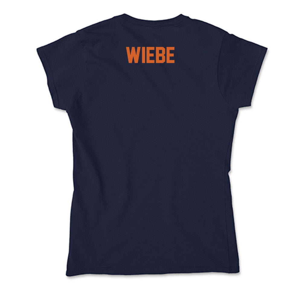 Wheaton IL - NCAA Women's Swimming & Diving : Olivia Wiebe - Soft Style Women’s T-Shirt-1