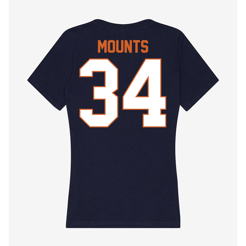 Wheaton IL - NCAA Women's Soccer : Eleanor Mounts - Women's V-Neck T-Shirt-1