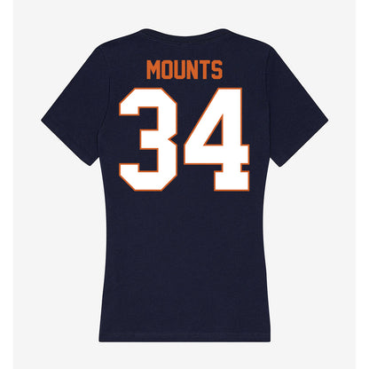 Wheaton IL - NCAA Women's Soccer : Eleanor Mounts - Women's V-Neck T-Shirt-1