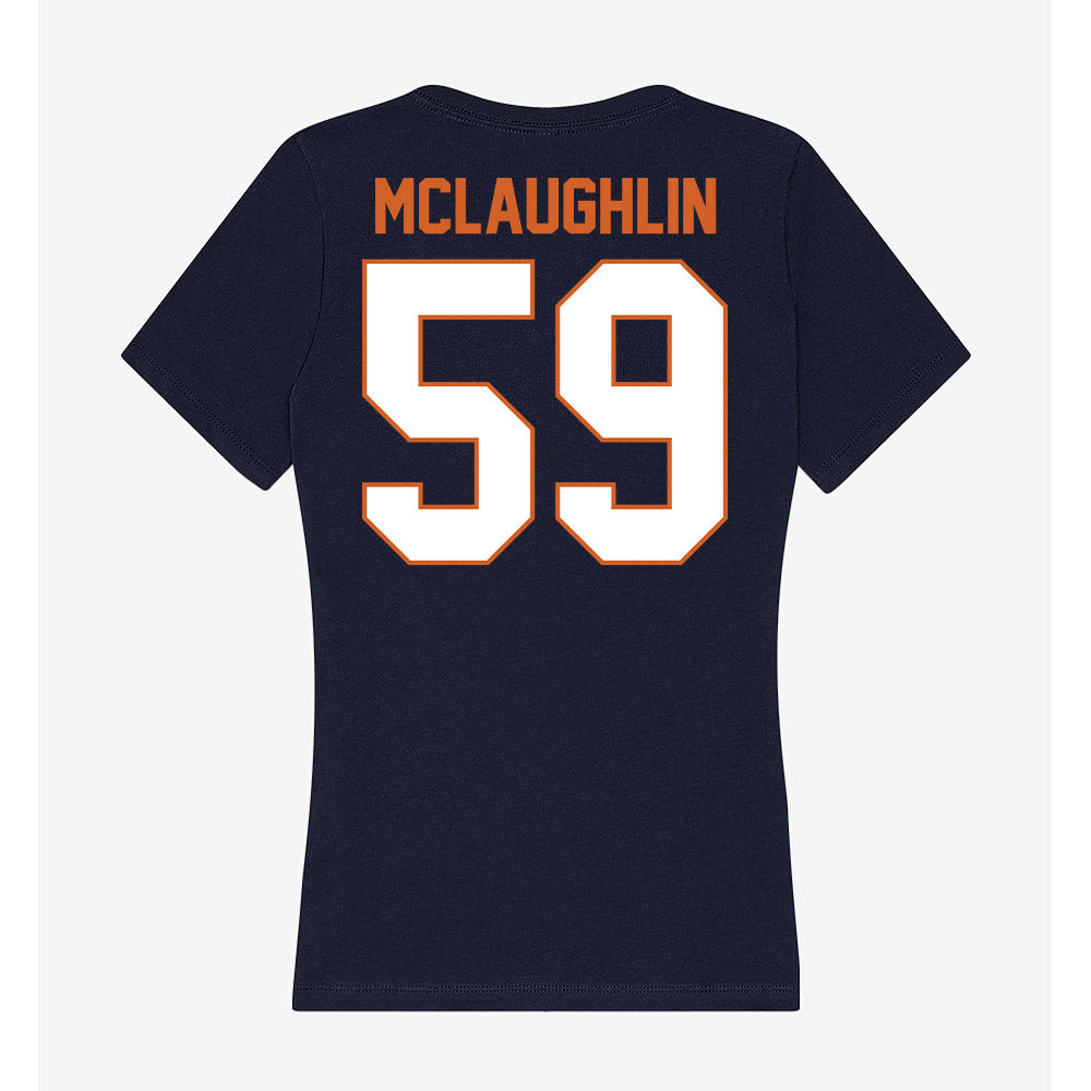 Wheaton IL - NCAA Football : Dawson McLaughlin - Women's V-Neck T-Shirt-1