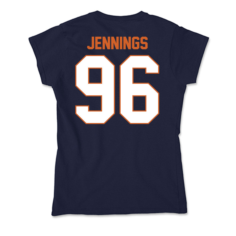 Wheaton IL - NCAA Football : Chase Jennings - Soft Style Women’s T-Shirt-1