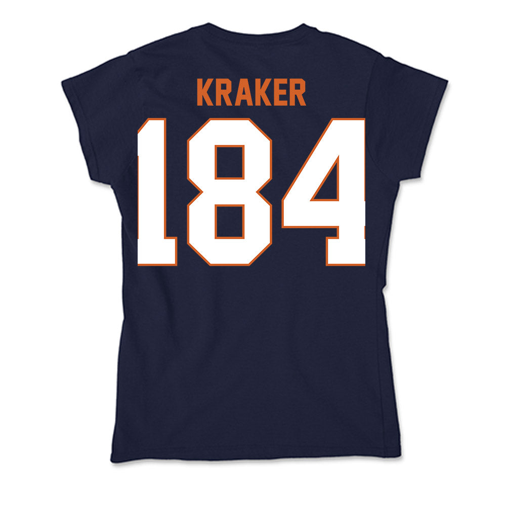 Wheaton IL - NCAA Wrestling : Jacob Kraker - Soft Style Women’s T-Shirt-1