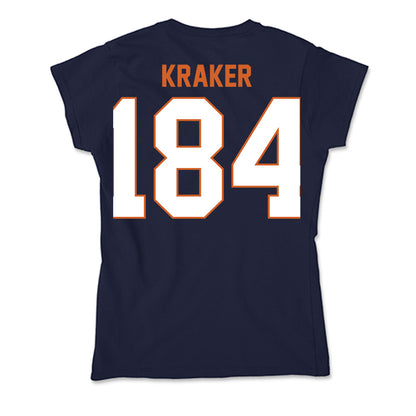 Wheaton IL - NCAA Wrestling : Jacob Kraker - Soft Style Women’s T-Shirt-1