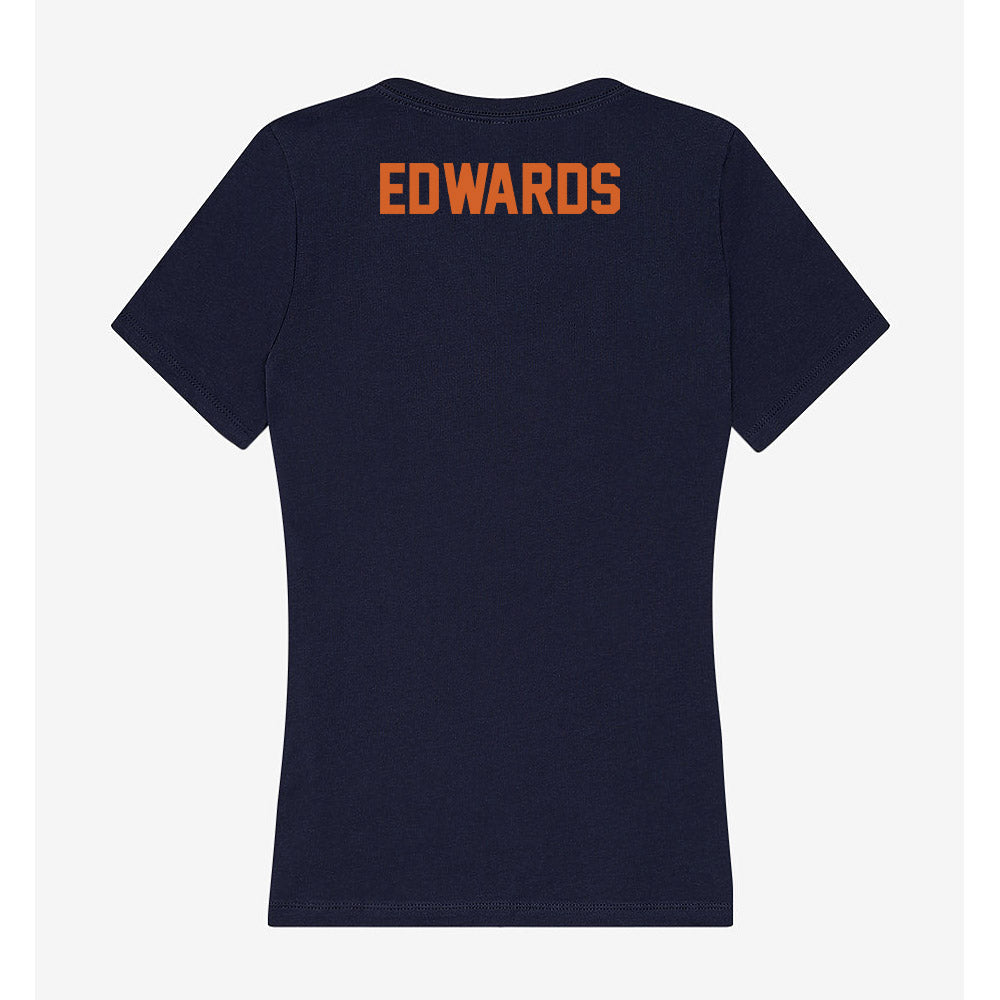 Wheaton IL - NCAA Women's Golf : Abi Edwards - Women's V-Neck T-Shirt-1