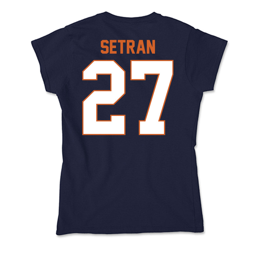 Wheaton IL - NCAA Women's Soccer : Emily Setran - Soft Style Women’s T-Shirt-1