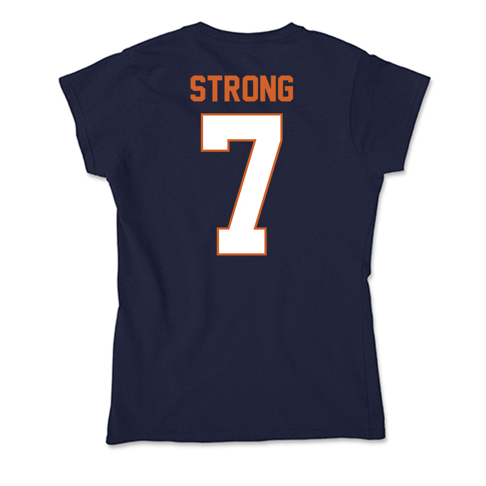 Wheaton IL - NCAA Women's Soccer : Calah Strong - Soft Style Women’s T-Shirt-1
