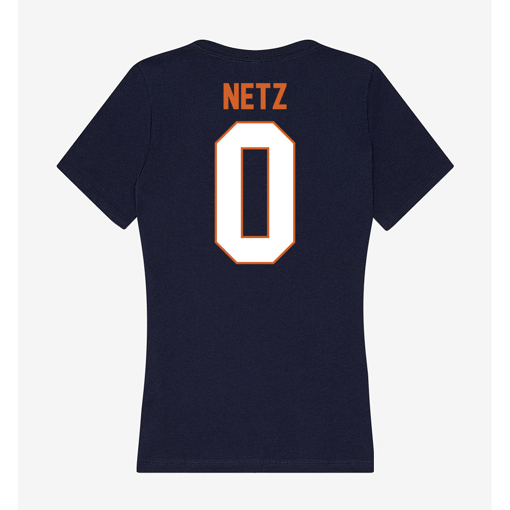 Wheaton IL - NCAA Women's Soccer : Elizabeth Netz - Women's V-Neck T-Shirt-1