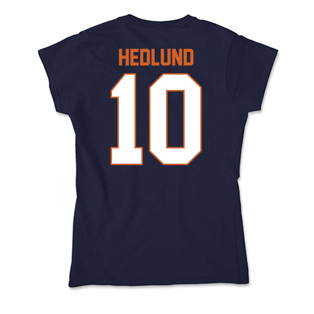 Wheaton IL - NCAA Baseball : Nathan Hedlund - Soft Style Women’s T-Shirt-1