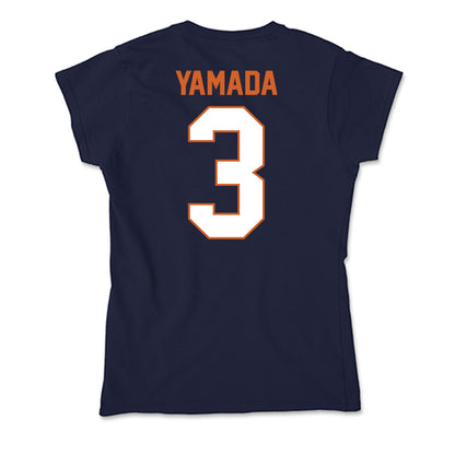 Wheaton IL - NCAA Men's Soccer : Caden Yamada - Soft Style Women’s T-Shirt-1
