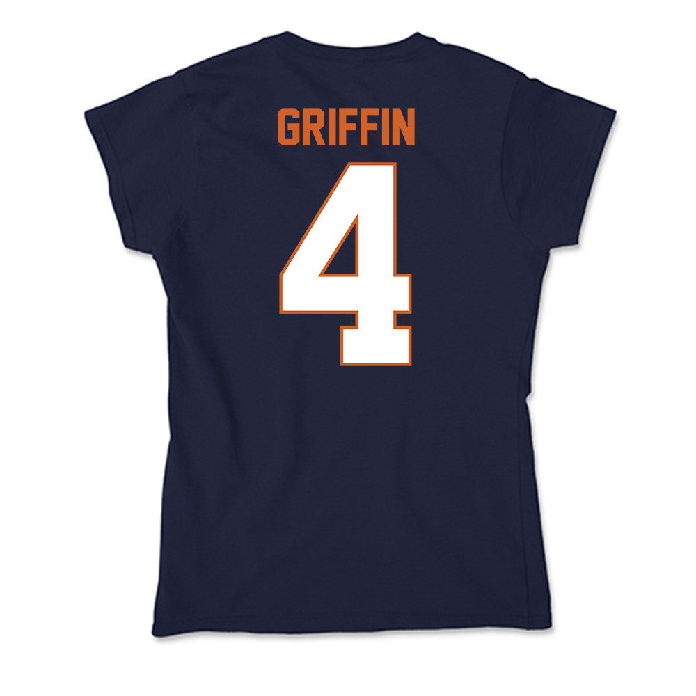 Wheaton IL - NCAA Women's Volleyball : Paris Griffin - Soft Style Women’s T-Shirt-1