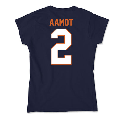 Wheaton IL - NCAA Men's Soccer : Beck Aamot - Soft Style Women’s T-Shirt-1