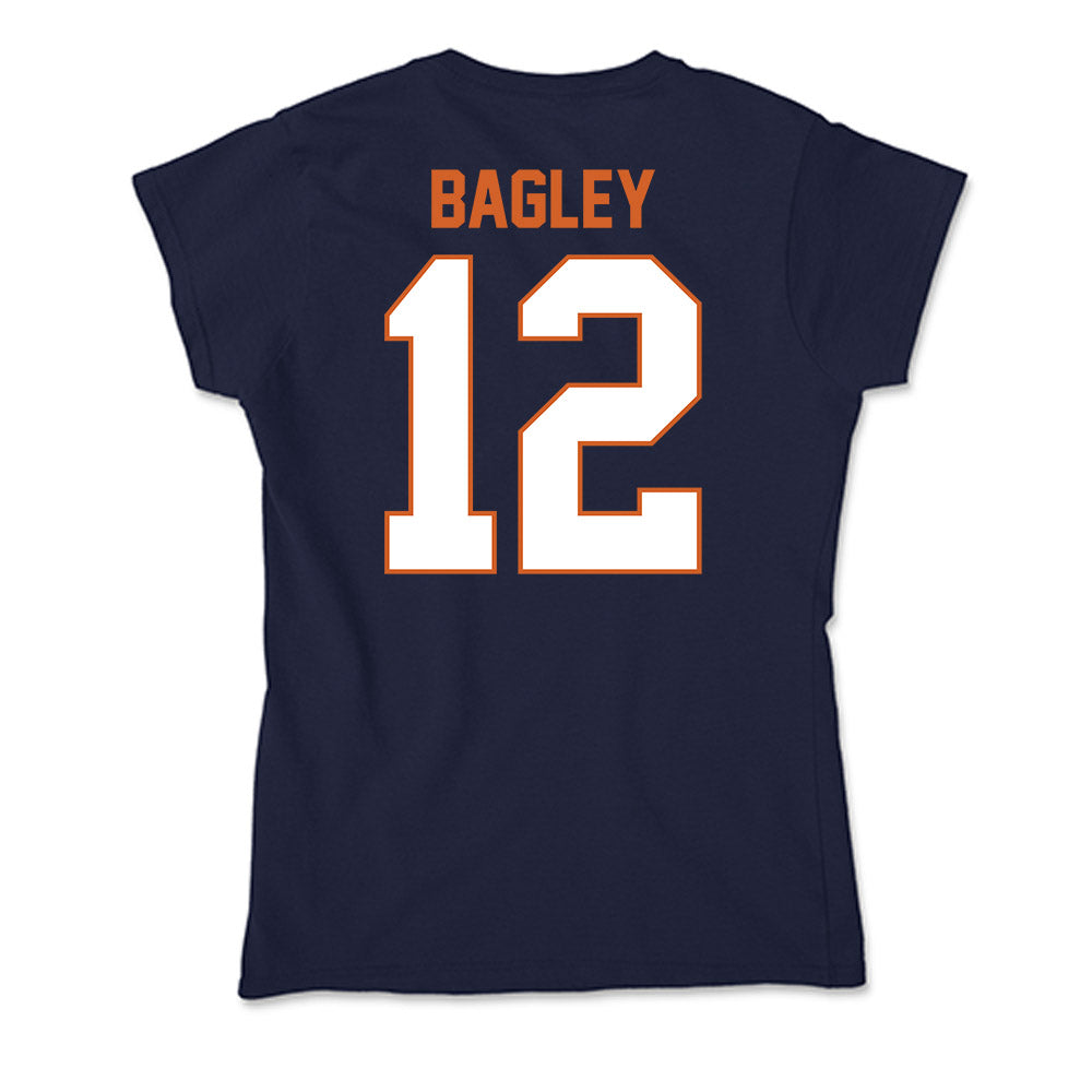 Wheaton IL - NCAA Baseball : Alex Bagley - Soft Style Women’s T-Shirt-1