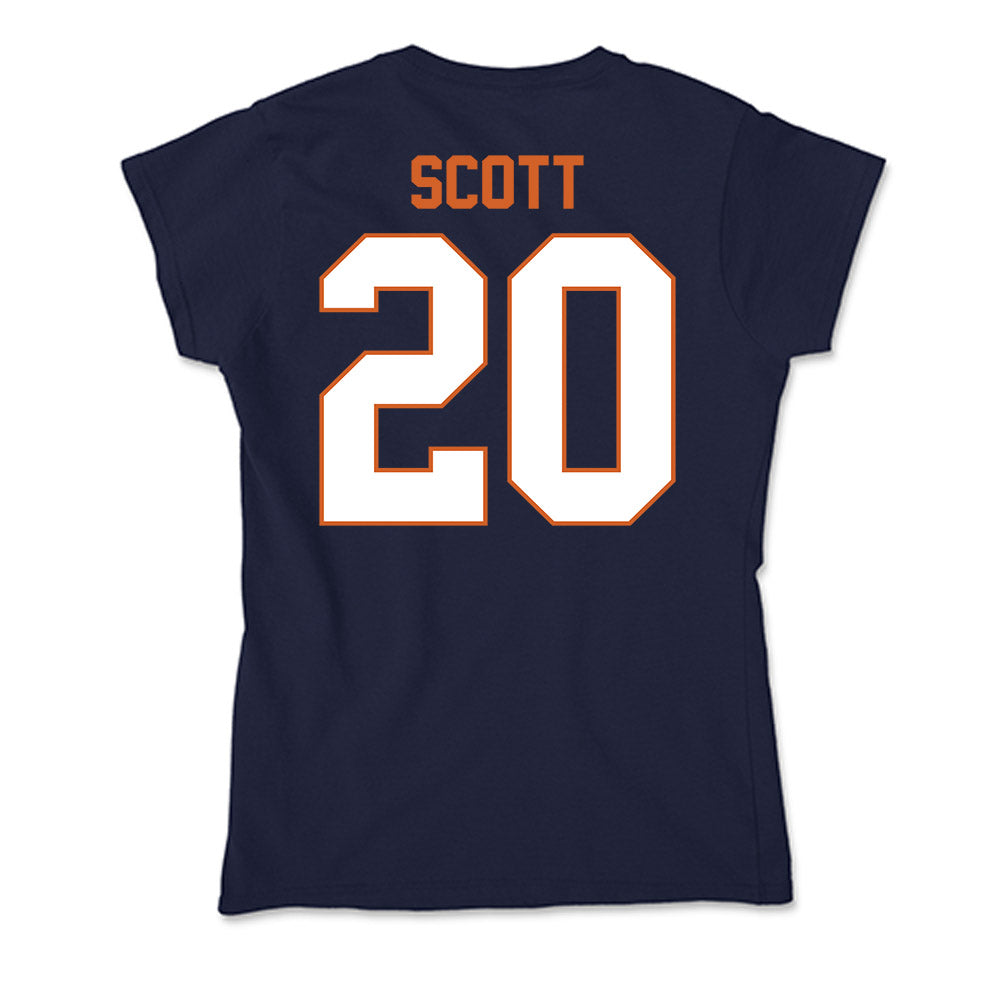 Wheaton IL - NCAA Baseball : James Scott - Soft Style Women’s T-Shirt-1
