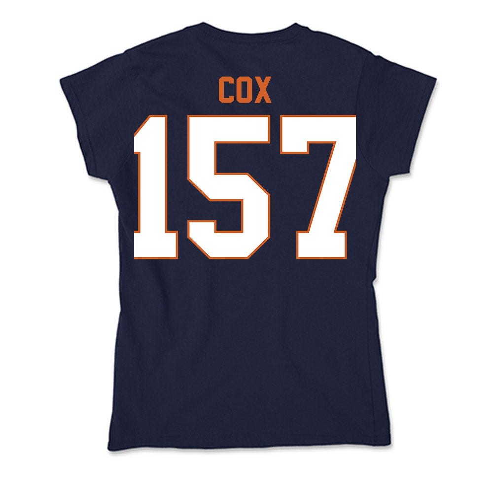 Wheaton IL - NCAA Wrestling : Caleb Cox - Soft Style Women’s T-Shirt-1