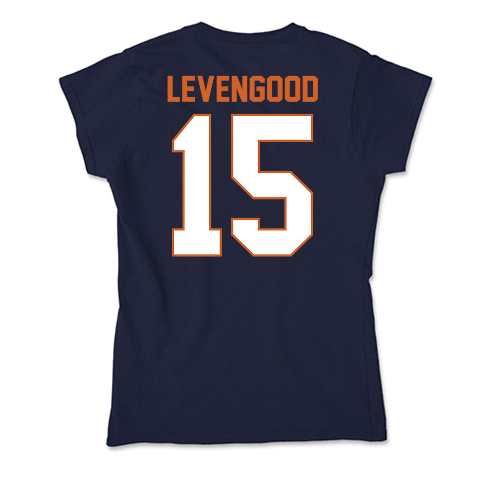 Wheaton IL - NCAA Baseball : David Levengood - Soft Style Women’s T-Shirt-1