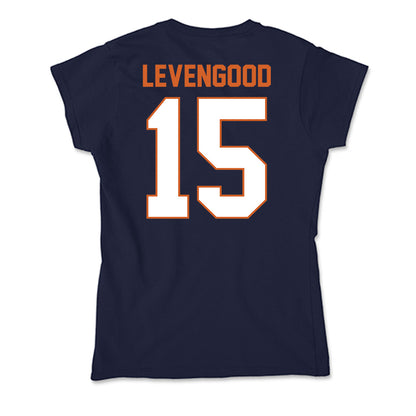 Wheaton IL - NCAA Baseball : David Levengood - Soft Style Women’s T-Shirt-1