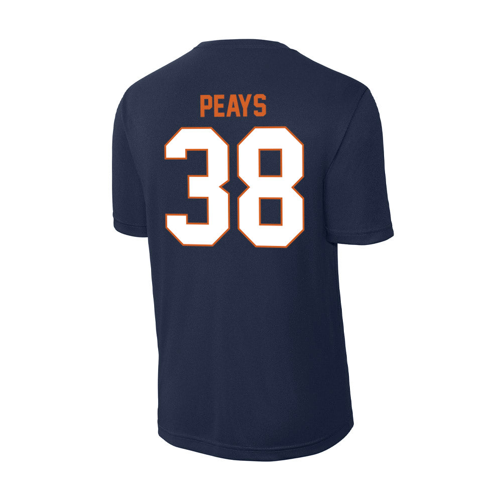 Wheaton IL - NCAA Football : Luke Peays - Activewear T-Shirt-1