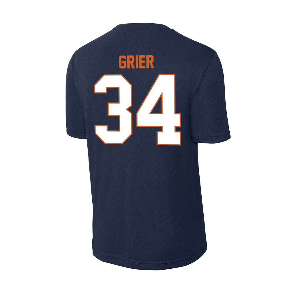 Wheaton IL - NCAA Men's Basketball : Carson Grier - Activewear T-Shirt-1