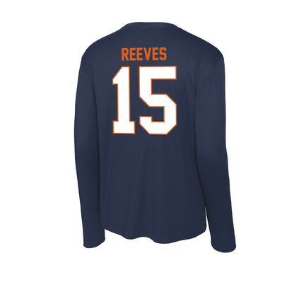 Wheaton IL - NCAA Football : Eli Reeves - Activewear Long Sleeve T-Shirt-1