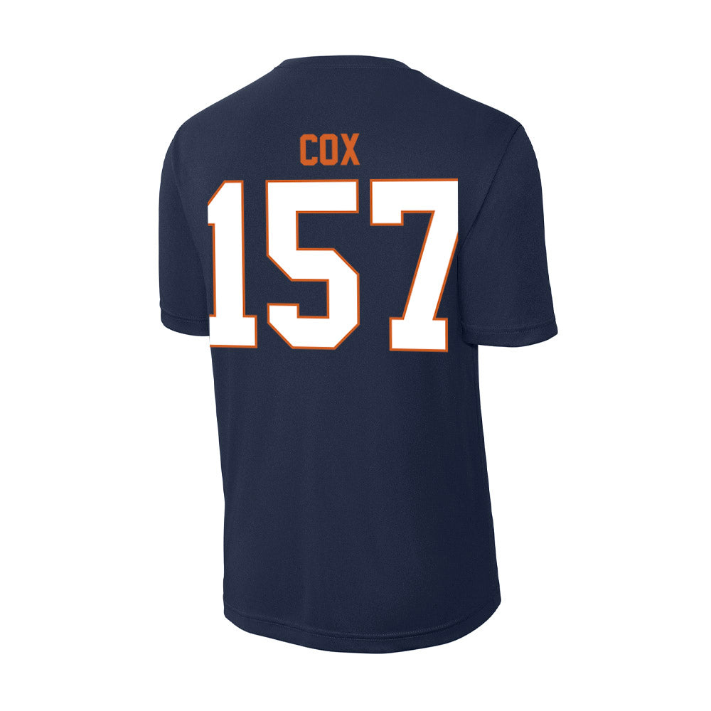 Wheaton IL - NCAA Wrestling : Caleb Cox - Activewear T-Shirt-1