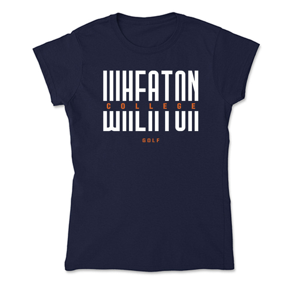 Wheaton IL - NCAA Women's Golf : Abi Edwards - Soft Style Women’s T-Shirt-0