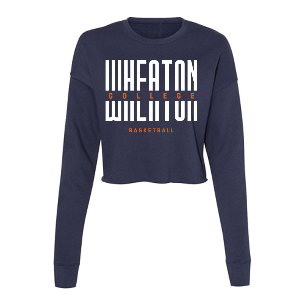 Wheaton IL - NCAA Women's Basketball : Jenna Hunter - Women's Cropped Crew Fleece-0